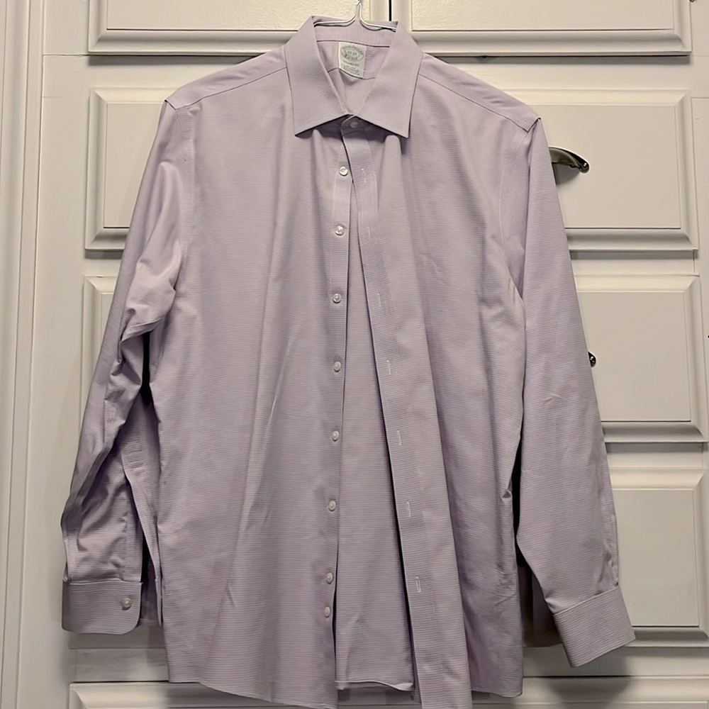 Brooks Brothers men’s lavender shirt